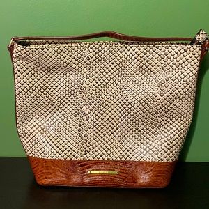 NWOT Brahmin leather satchel